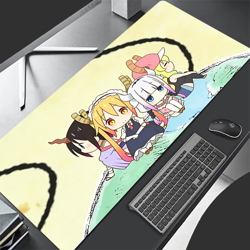 Gaming Keyboard Nearby - Mouse Pad Gamer M-iss K-obayashis Dragon