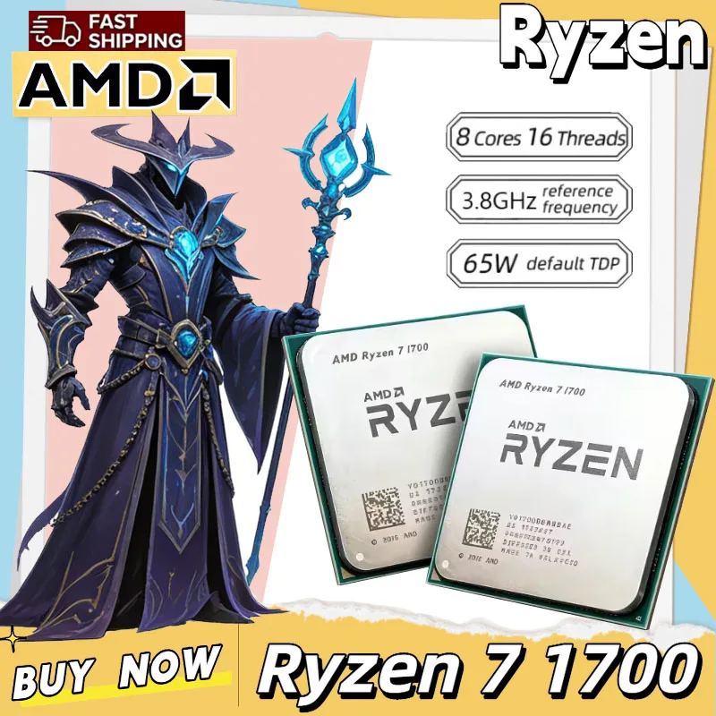 Amd Cpu Ryzen 7 - Processador AMD Ryzen 7 1700 3.0GHz,