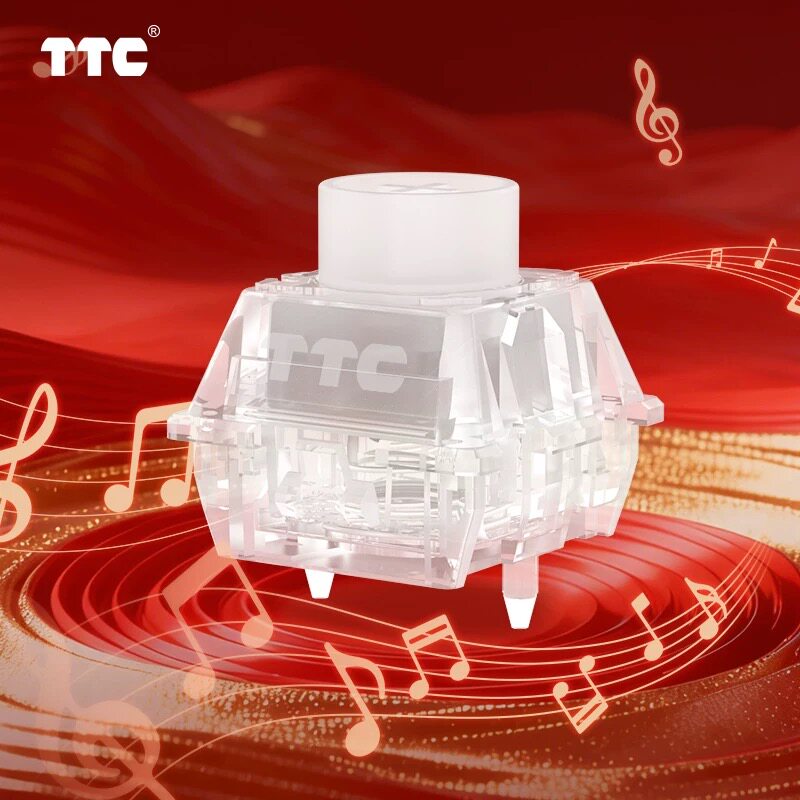 Gaming Keyboard No Rgb - Teclado Mecânico Wooting TTC Horse com