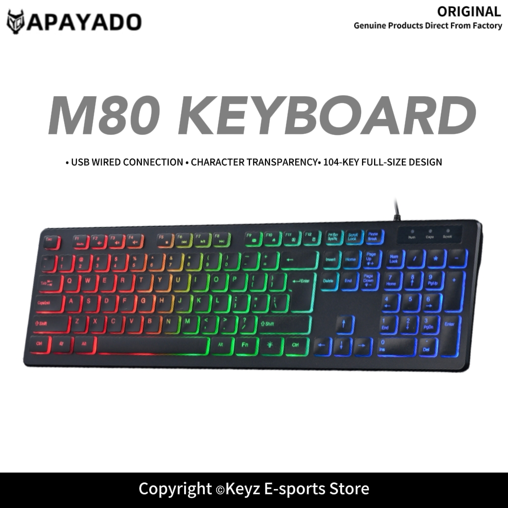 Teclado Gamer Ultra Fino com F - Keyboard Gaming Blue Switch avaliação e preço